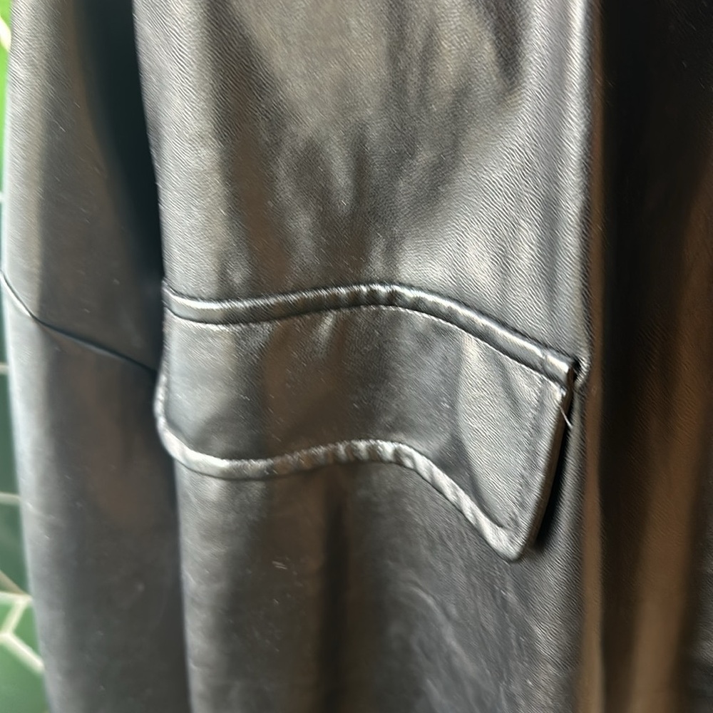 Leather Look Jacket - image 3